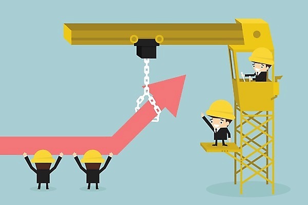 EPS 해외이미지 디자인 컨셉 돈 일러스트 비즈니스 성공 그래프 화살 아이디어 함께함 창조 그래픽 금융 성장 작업 비즈니스맨 재산 심볼 이익 단계 발판 경영 수입 통일 스타일 미니멀리스트 획기적 해외202004 해외일러스트 남자 경제 직장인 파일형식 벡터 이미지허브