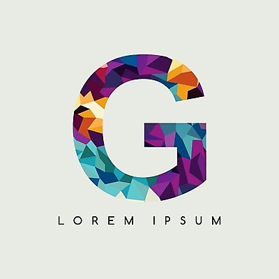 EPS 해외이미지 알파벳 일러스트 타이포그라피 사람없음 G 기하학 폴리곤 지오메트릭 해외202004 해외일러스트 문자 영어 무늬 파일형식 벡터 이미지허브