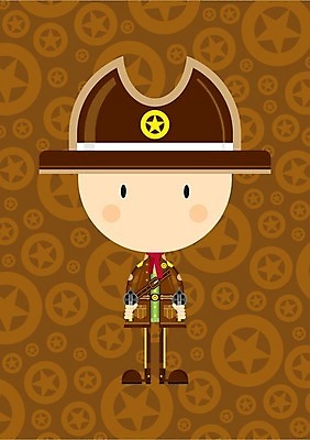 EPS 해외이미지 별 패턴 일러스트 사람 카우보이 보안관 배지 카우보이모자 서쪽 해외202004 해외일러스트 자연요소 직업 모자_잡화 무늬 방향 파일형식 벡터 이미지허브