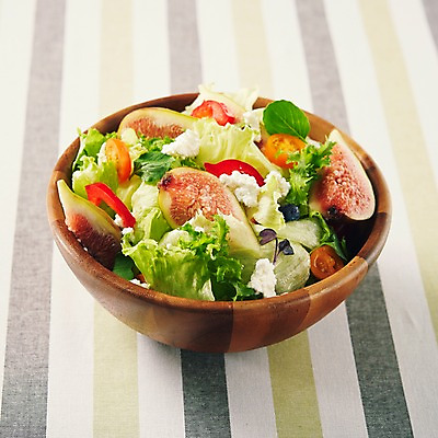 포토 JPG 스튜디오촬영 음식 채소 과일 방울토마토 치즈 파프리카 실내 사람없음 아웃포커스 줄무늬 샐러드 직물 양상추 천 심플 브런치 무화과 믹싱볼 국내포토 그릇 무늬 토마토 유제품 촬영기법 내부 식사 파일형식