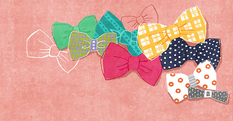 PSD 리본 분홍색 컬러 백그라운드 무늬 일러스트 장신구 사람없음 물방울무늬 체크무늬 국내일러스트 파일형식