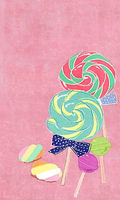 PSD 리본 분홍색 컬러 백그라운드 일러스트 디저트 막대사탕 사탕 사람없음 마시멜로우 국내일러스트 음식 파일형식