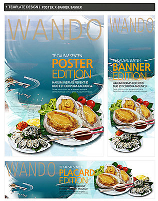 PSD 템플릿 배너 배너템플릿 가로배너 ZIP 포스터 세로배너 음식 백그라운드 해변 사람없음 세트 현수막 전라남도 해산물 특산물 전복 완도 바다 어패류 가로 세로 전라도 파일형식