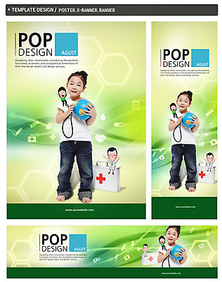 PSD 템플릿 배너 배너템플릿 여자 남자 가로배너 ZIP 포스터 세로배너 어린이 백그라운드 의학 청진기 건강 사람 동양인 소녀 성인 세명 세트 지구본 한국인 현수막 구급상자 의료기기 인종 가로 세로 의료용품 파일형식