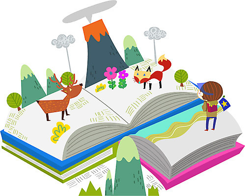 동물 라이프스타일 남자 여행 일러스트 배낭 사슴 산 한명 사람 소년 책 관찰 화산 여우 산봉우리 남자만 남자한명만 국내일러스트 AI파일 1 어린이 가방 포유류 모션 생활 봉우리 파일형식 벡터