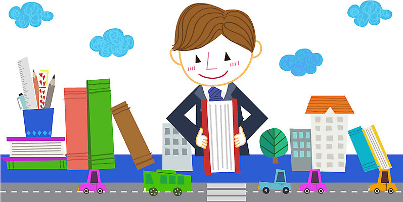 구름 라이프스타일 남자 일러스트 자동차 버스 한명 사람 건물 책 마을 비즈니스맨 연필꽂이 남자만 남자한명만 국내일러스트 AI파일 자연요소 1 건축물 육상교통 비즈니스 문구용품 대중교통 생활 직장인 파일형식 벡터