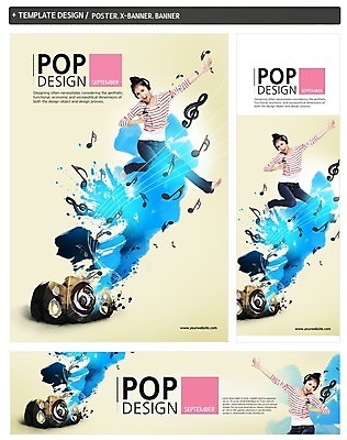 PSD 외국인 템플릿 배너 배너템플릿 여자 가로배너 ZIP 포스터 세로배너 문화 예술 음악 백그라운드 음표 불 문화예술 한명 사람 동양인 성인 세트 점프 헤드셋 스피커 듣기 현수막 여자만 여자한명만 성인여자만 성인만 자연요소 1 기호 음향기기 모션 인종 가로 세로 헤드폰 파일형식