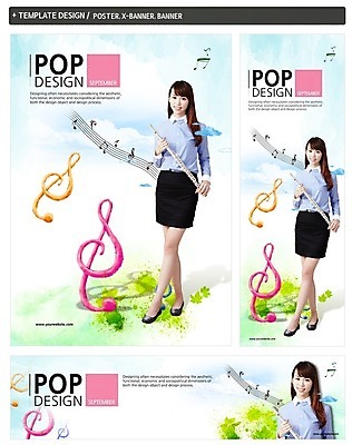 PSD 템플릿 배너 배너템플릿 여자 가로배너 ZIP 포스터 세로배너 문화 예술 악기 음악 백그라운드 연주 음표 문화예술 한명 서기 미소 들기 사람 동양인 성인 세트 한국인 현수막 플루트 여자만 여자한명만 성인여자만 성인만 1 기호 모션 표정 관악기 인종 가로 세로 파일형식