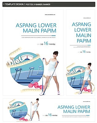 PSD 템플릿 배너 배너템플릿 여자 가로배너 ZIP 포스터 세로배너 백그라운드 줄자 한명 웃음 동양인 성인 세트 운동 뷰티 헬스 아령 현수막 체중계 줄넘기 런닝머신 여자만 여자한명만 성인여자만 성인만 1 표정 자 건강 사람 인종 가로 세로 운동기구 파일형식