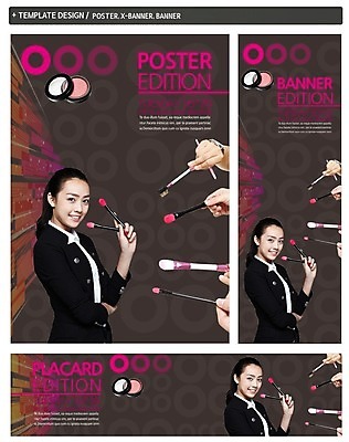 PSD 외국인 템플릿 손 배너 배너템플릿 여자 가로배너 ZIP 포스터 세로배너 백그라운드 웃음 들기 사람 동양인 여러명 상반신 20대 성인 옆모습 신체부위 세트 화장 뷰티 화장품 현수막 붓 볼터치 청년만 성인만 뷰포인트 다수 모션 표정 인종 청년 가로 세로 파일형식