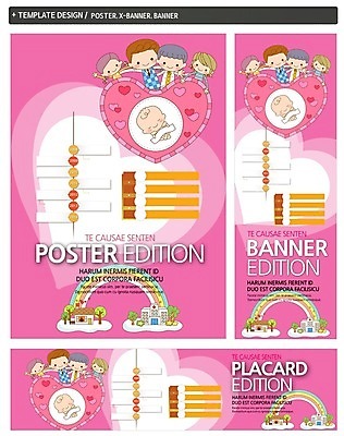 PSD 템플릿 배너 배너템플릿 여자 남자 가로배너 ZIP 포스터 세로배너 어린이 백그라운드 무지개 의학 가족 주택 병원 사람 여러명 성인 세트 임신 현수막 하트 아기 출산 육아박람회 자연요소 모양 다수 관계 건물 가로 세로 박람회 파일형식