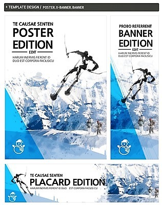 PSD 템플릿 배너 배너템플릿 가로배너 실루엣 ZIP 포스터 세로배너 백그라운드 겨울 스키 산 사람 성인 세명 세트 현수막 승차 성인만 계절 모션 겨울스포츠 촬영기법 가로 세로 파일형식