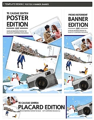 PSD 템플릿 배너 커플 배너템플릿 여자 남자 가로배너 ZIP 포스터 세로배너 백그라운드 겨울 눈사람 스키장 서기 사람 동양인 성인 두명 세트 카메라 한국인 현수막 눈 기념사진 성인만 자연요소 계절 관계 모션 날씨 인종 가로 세로 전자제품 파일형식