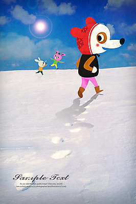 주간 PSD 동물 구름 편집 편집이미지 캐릭터 행복 여유 겨울 포토일러 하늘 북유럽 북유럽스타일 사람없음 야외 눈 토끼 빈티지 강아지 편집일러스트 반려 이미지편집 자연요소 계절 감정 유럽 컨셉 포유류 날씨 반려동물 개 스타일 파일형식