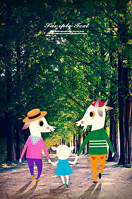 주간 PSD 동물 편집 편집이미지 캐릭터 행복 여유 여행 가족 포토일러 염소 북유럽 북유럽스타일 사람없음 야외 빈티지 가로수 편집일러스트 이미지편집 자연요소 감정 유럽 컨셉 포유류 관계 스타일 파일형식