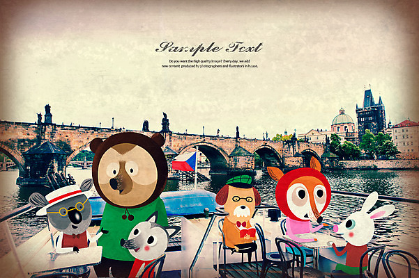 주간 PSD 동물 편집 편집이미지 캐릭터 행복 여유 여행 포토일러 북유럽 북유럽스타일 사람없음 야외 빈티지 유람선 편집일러스트 가교 선박 이미지편집 자연요소 건축물 감정 유럽 컨셉 수상교통 배_교통 스타일 파일형식