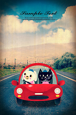 주간 PSD 동물 구름 편집 편집이미지 캐릭터 커플 행복 도로 여유 여행 자동차 포토일러 하늘 북유럽 북유럽스타일 사람없음 야외 고양이 빈티지 강아지 편집일러스트 자동차여행 반려 이미지편집 자연요소 감정 유럽 길 육상교통 컨셉 포유류 관계 교통시설 반려동물 개 스타일 파일형식