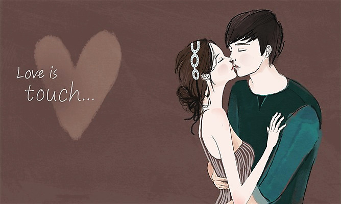 PSD 커플 여자 남자 일러스트 키스 함께함 사랑 사람 성인 두명 다정 스킨십 성인만 국내일러스트 감정 컨셉 관계 애정표현 파일형식