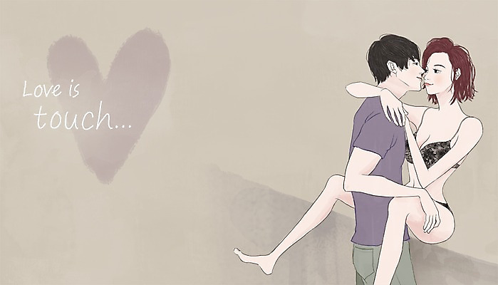 PSD 커플 여자 남자 일러스트 포옹 키스 함께함 사랑 사람 성인 두명 다정 스킨십 성인만 국내일러스트 감정 컨셉 관계 안기 애정표현 파일형식