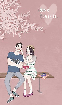 전신 PSD 커플 여자 남자 벤치 데이트 일러스트 나뭇잎 키스 함께함 사랑 사람 성인 야외 두명 소풍 다정 도시락 성인만 국내일러스트 감정 음식 컨셉 잎 의자 관계 야외활동 애정표현 파일형식