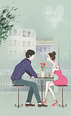 전신 PSD 식물 커플 여자 남자 꽃 커피 의자 데이트 일러스트 탁자 함께함 사랑 사람 성인 야외 두명 건물 꽃병 다정 카페 발코니 커피잔 스킨십 성인만 국내일러스트 건축물 감정 음료 가구 컨셉 관계 잔 상점 파일형식