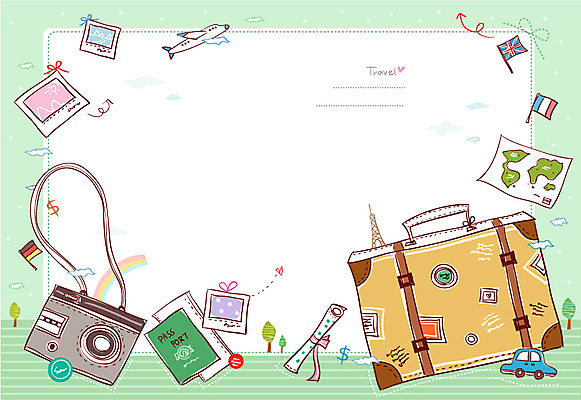 배너 여행 백그라운드 지도 가방 일러스트 자동차 비행기 프레임 틀 사람없음 카메라 캐리어 깃발 오브젝트 여행용품 여권 엽서 기념사진 국내일러스트 AI파일 카드프레임 잡화 육상교통 항공교통 대중교통 전자제품 여행가방 편지 파일형식 벡터
