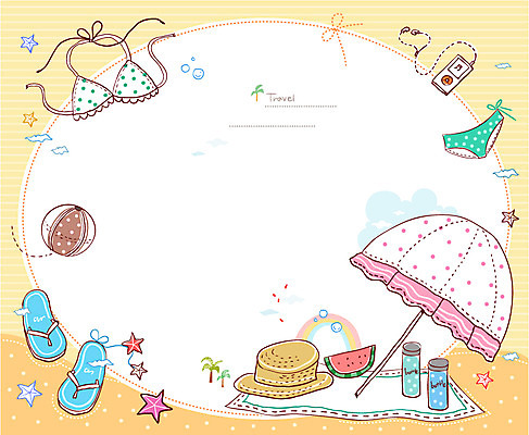 모자 배너 수영복 이어폰 여행 백그라운드 일러스트 여름음식 슬리퍼 수박 프레임 틀 해변 사람없음 여름 모래사장 파라솔 비치볼 물병 오브젝트 돗자리 여행용품 엽서 제철음식 제철과일 국내일러스트 AI파일 카드프레임 잡화 옷 계절 음식 바다 음향기기 신발 과일 공 바캉스용품 편지 물통 제철 파일형식 벡터 여름_계절