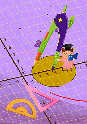도형 PSD 여자 어린이교육 교육 어린이 일러스트 학사모 자 한명 사람 소녀 책 숫자 수학 삼각자 컴파스 각도기 영재 여자만 여자한명만 어린이만 소녀만 소녀한명만 국내일러스트 문자 모자_잡화 1 졸업 교과목 문구용품 파일형식