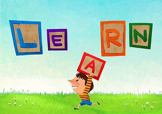 주간 PSD 알파벳 영어 어린이교육 교육 남자 어린이 일러스트 한명 사람 잔디 야외 영재 남자한명만 어린이만 국내일러스트 자연요소 식물 문자 1 남자만 파일형식