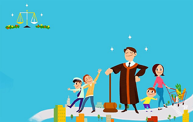 PSD 여자 남자 어린이 백그라운드 일러스트 거리 저울 사람 여러명 성인 평화 카트 도시 시장 경찰 장 판사 법 의사봉 시민 제헌절 국내일러스트 직업 다수 컨셉 법률가 국경일 국민 파일형식