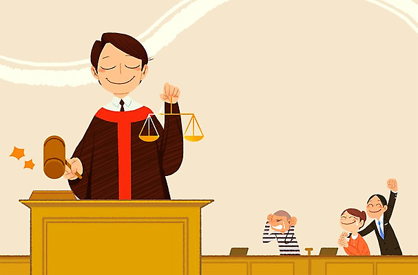 PSD 여자 남자 백그라운드 일러스트 실내 저울 사람 여러명 성인 범죄인 판사 법 의사봉 재판 판결 법원 변호사 제헌절 피해자 성인만 국내일러스트 직업 다수 내부 피해 범죄 법률가 국경일 파일형식