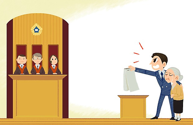 PSD 여자 노년 남자 할머니 백그라운드 일러스트 실내 사람 여러명 성인 변호 판사 문서 법 재판 법원 변호사 노인만 성인만 국내일러스트 직업 다수 내부 법률가 파일형식