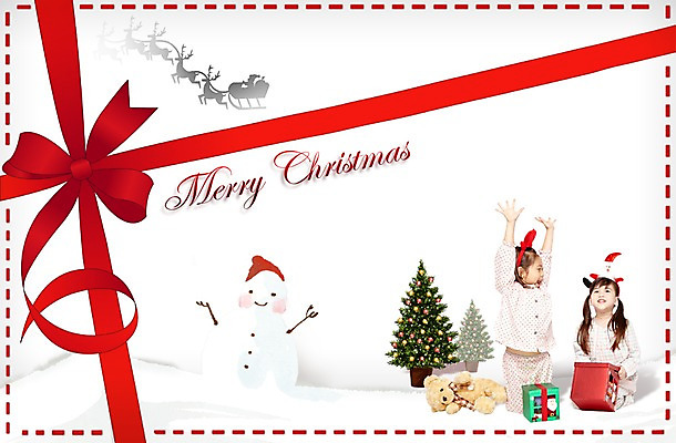 PSD 외국인 편집 편집이미지 문자 영어 여자 실루엣 리본 어린이 인형 백그라운드 크리스마스 눈사람 포토일러 합성일러스트 사람 동양인 이벤트 두명 친구 선물상자 크리스마스트리 산타클로스 여자만 어린이만 소녀만 이미지편집 카드프레임 기념일 관계 프레임 촬영기법 선물 인종 상자 파일형식