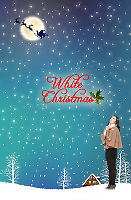 PSD 외국인 편집 편집이미지 여자 실루엣 백그라운드 크리스마스 포토일러 합성일러스트 한명 사람 동양인 풍경 이벤트 성인 산타클로스 보름달 눈 여자만 여자한명만 성인여자만 성인만 이미지편집 자연요소 1 기념일 날씨 촬영기법 인종 달 파일형식