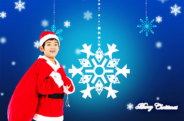 PSD 편집 편집이미지 문자 영어 남자 어린이 컬러 백그라운드 크리스마스 산타모자 산타옷 포토일러 합성일러스트 한명 사람 동양인 이벤트 파란색 산타클로스 한국인 눈 보따리 남자만 남자한명만 어린이만 소년만 소년한명만 이미지편집 자연요소 모자_잡화 1 옷 기념일 날씨 인종 파일형식