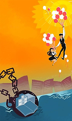 PSD 학생 여자 교육 남자 행복 교복 백그라운드 일러스트 학교 청소년 휴식 사람 두명 건물 물 태양 기쁨 자유 환경오염 오염 쇠사슬 탈출 즐거움 풍선 일탈 십대만 국내일러스트 자연요소 건축물 옷 감정 컨셉 파일형식