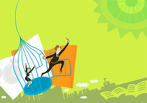 PSD 학생 여자 교육 남자 행복 교복 백그라운드 일러스트 학교 청소년 휴식 사람 두명 건물 책 태양 기쁨 자유 탈출 즐거움 새장 일탈 십대만 국내일러스트 자연요소 건축물 옷 감정 컨셉 케이지 파일형식