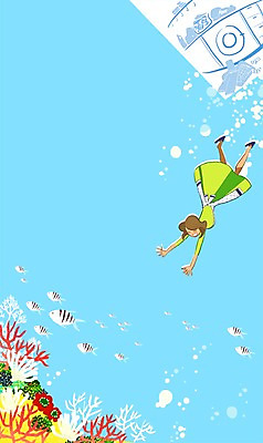 PSD 여자 행복 바다 백그라운드 가사 일러스트 엄마 휴식 어류 한명 사람 성인 바닷속 앞치마 기쁨 자유 산호 탈출 즐거움 세탁기 일탈 여자만 여자한명만 성인여자만 성인만 국내일러스트 1 감정 컨셉 가족 수중 수중동물 가전제품 자포동물 파일형식