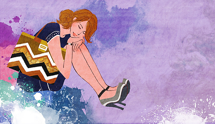 전신 PSD 모델 여자 패션 포즈 백그라운드 가방 일러스트 한명 사람 성인 물감 우아함 하이힐 번짐 여자만 여자한명만 성인여자만 성인만 국내일러스트 1 잡화 구두 컨셉 미술도구 여성화 파일형식 효과