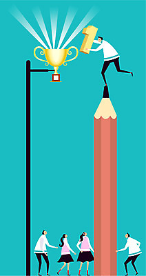 1 학생 여자 교육 남자 교복 백그라운드 일러스트 청소년 성공 사람 여러명 숫자 연필 경쟁 우승 목표 트로피 골대 열정 십대만 국내일러스트 AI파일 문자 옷 감정 다수 컨셉 학용품 필기구 최고 상_우승 파일형식 벡터