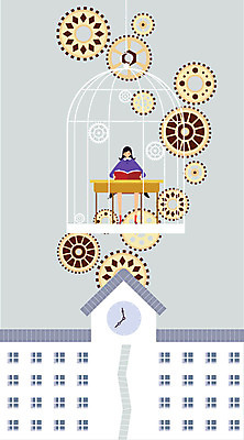 학생 여자 교육 교복 백그라운드 일러스트 학교 청소년 성공 한명 사람 책 경쟁 목표 책상 톱니바퀴 열정 새장 여자만 여자한명만 십대만 십대여자만 십대여자한명만 국내일러스트 AI파일 1 옷 감정 가구 컨셉 케이지 파일형식 벡터