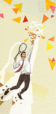 PSD 남자 스포츠 포즈 백그라운드 일러스트 비즈니스 한명 사람 정장 성인 달러 점프 테니스 라켓 탁구채 직장인 비즈니스맨 자신감 화폐기호 삼각형 열정 남자한명만 성인남자만 국내일러스트 도형 직업 1 기호 옷 감정 스포츠용품 돈 모션 구기 탁구용품 화폐 남자만 성인만 파일형식