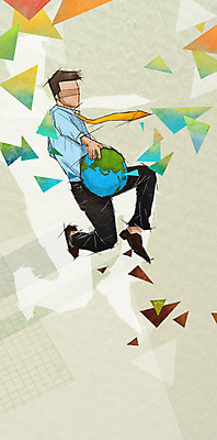 전신 PSD 남자 지구 포즈 백그라운드 일러스트 비즈니스 한명 사람 정장 성인 지구본 점프 직장인 비즈니스맨 자신감 삼각형 열정 남자한명만 성인남자만 국내일러스트 도형 직업 1 옷 감정 모션 남자만 성인만 파일형식