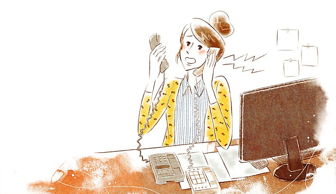 PSD 여자 종이 일러스트 비즈니스 실내 한명 사람 성인 비즈니스라이프 컴퓨터 사무실 업무 직장인 비즈니스우먼 책상 바쁨 통화 여자만 여자한명만 성인여자만 성인만 국내일러스트 직업 1 라이프스타일 가구 모션 내부 전자제품 작업 파일형식