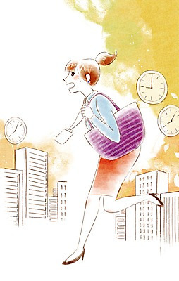 주간 전신 PSD 여자 시계 일러스트 비즈니스 한명 사람 빌딩 성인 야외 비즈니스라이프 달리기 직장인 비즈니스우먼 지각 출근 여자만 여자한명만 성인여자만 성인만 국내일러스트 자연요소 직업 1 라이프스타일 모션 건물 출퇴근 파일형식