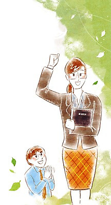 PSD 여자 남자 일러스트 비즈니스 사람 정장 성인 두명 비즈니스라이프 직장인 비즈니스맨 비즈니스우먼 발표 박수 파일 성인만 국내일러스트 직업 라이프스타일 옷 손짓 파일형식