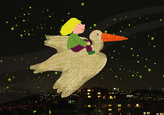 PSD 편집이미지 남자 별 어린이 상상 조류 밤하늘 한명 사람 소년 야외 빛 판타지 도시 야간 남자만 남자한명만 어린이만 소년만 소년한명만 이미지편집 자연요소 동물 1 하늘 파일형식