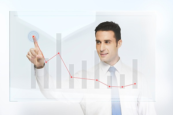 PSD 서양인 외국인 편집이미지 남자 비즈니스 그래프 한명 사람 상반신 성인 금융 3D 스크린 터치 비즈니스맨 주식 막대그래프 꺾은선그래프 남자만 남자한명만 성인남자만 성인만 이미지편집 편집3D 1 인종 경제 직장인 디지털합성 파일형식