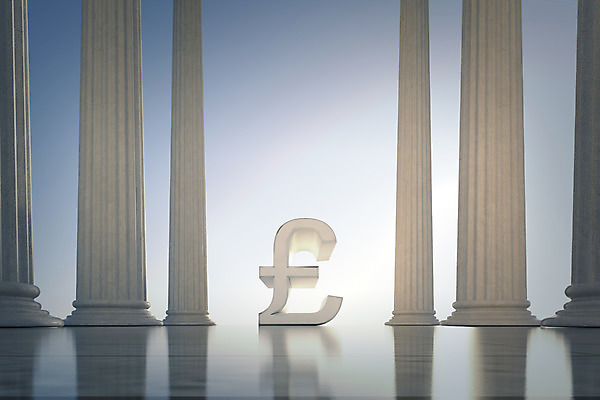 PSD 편집이미지 건축물 돈 사람없음 3D 기둥 화폐기호 파운드 이미지편집 편집3D 기호 건축 재산 화폐 디지털합성 파일형식