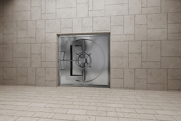 PSD 편집이미지 실내 사람없음 금융 3D 공간 은행 잠금 합성 금고 대리석 이미지편집 편집3D 재료 내부 경제 디지털합성 보안 파일형식